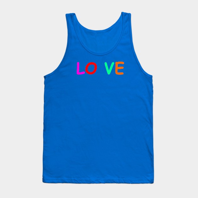 Loved Tank Top by Glenn Landas Digital Art